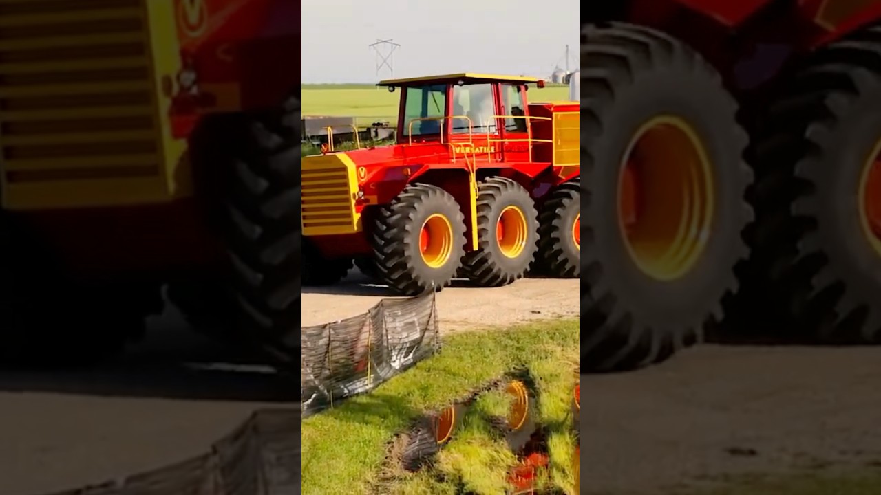 Jeden z najv&auml;č&scaron;&iacute;ch traktorov na svete. #traktor #traktory #viralshort #agriculture