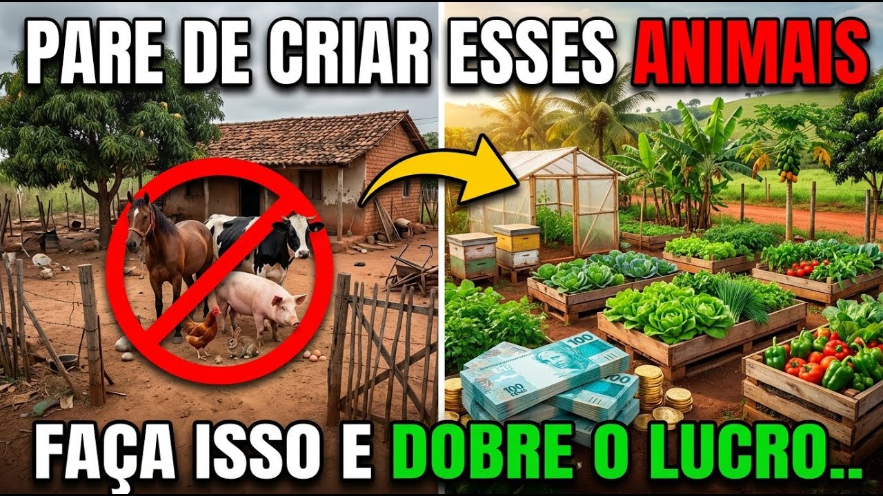 Pare De Criar Esses Animais Comuns Em Meio Hectare — Faça Isso E Dobre O Lucro
