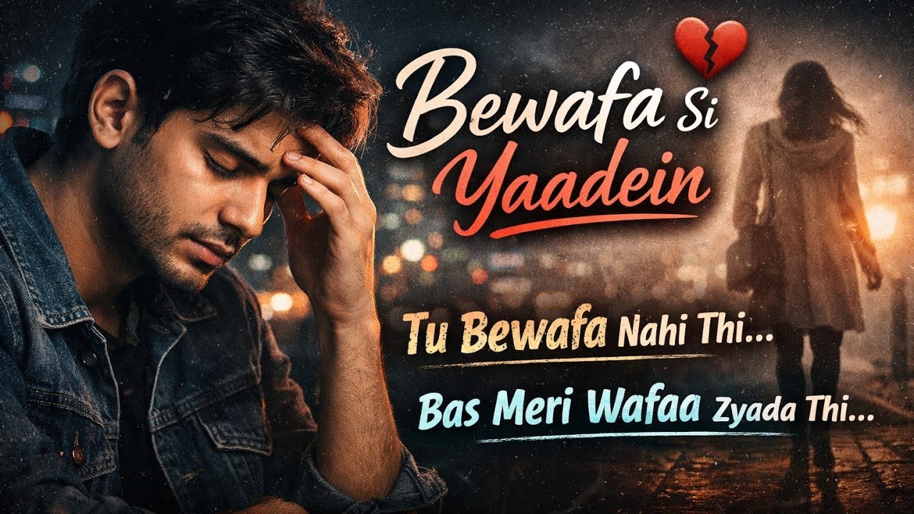 Tu Bewafa Nahi Thi… Bas Meri Wafaa Zyada Thi 💔 | Emotional Hindi Lo-Fi Song | Bewafa Si Yaadein #sad