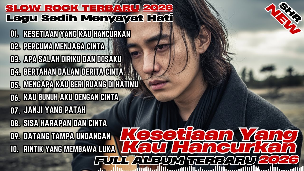 Slow Rock Sedih 2026 Full Album 💔 | Lagu Patah Hati Paling Menyayat Jiwa Nonstop | SHR Slow Rock.