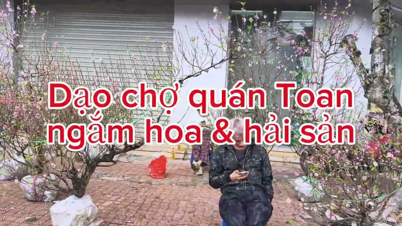 Dạo chợ  Quán Toan( HP) để cảm nhận cái lạnh mùa đông của miền bắc nhé mn !