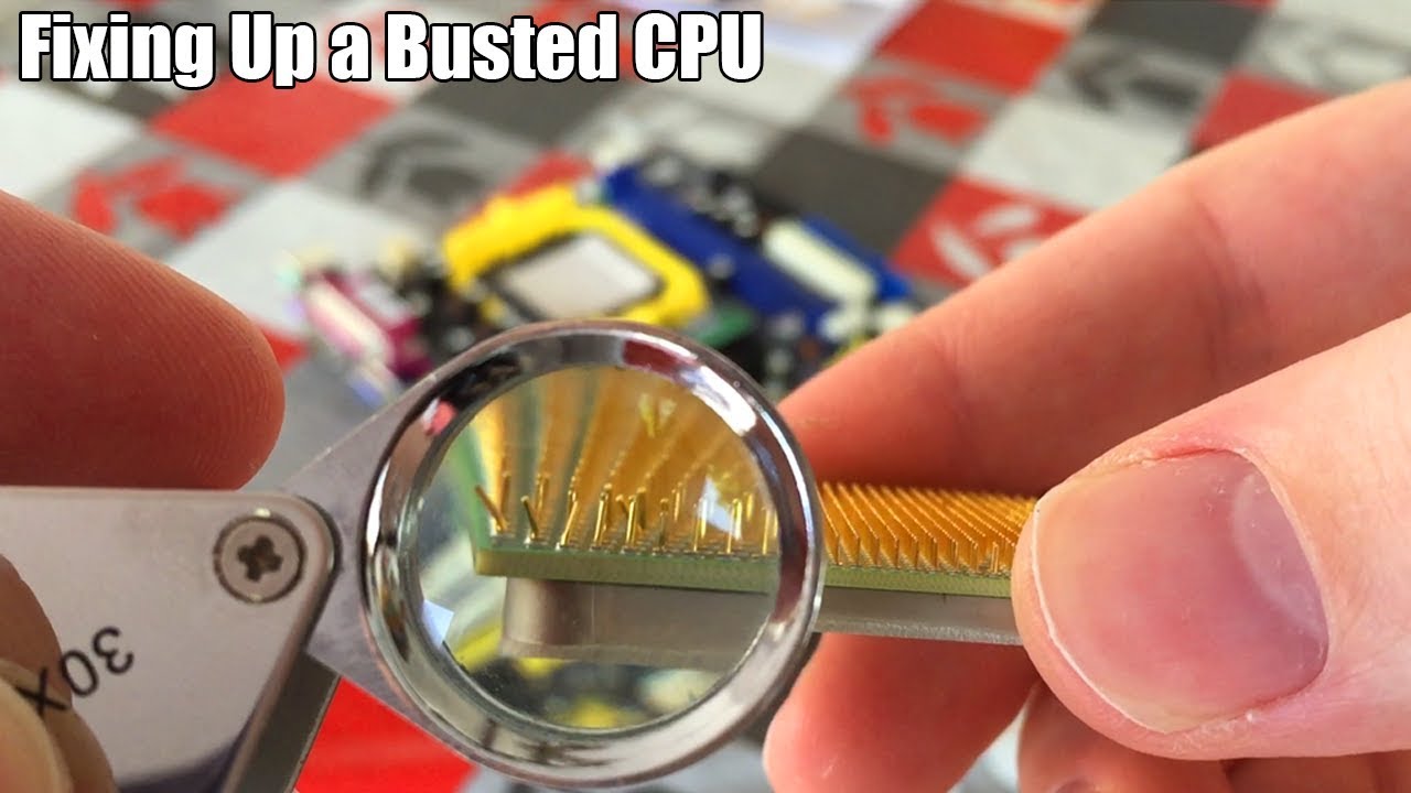 A PC Builders Nightmare? (Fixing Bent CPU Pins)
