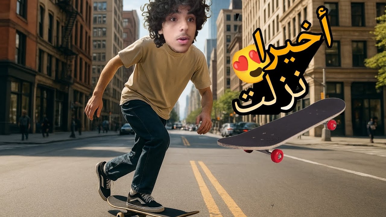 جربت لعبة التزلج الجديدة!🛹😍 | .skate 