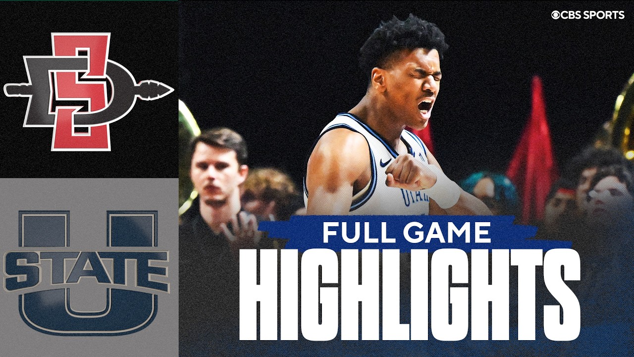 Utah State Aggies vs. San Diego State Aztecs | Mountain West Championship Full Game Highlights