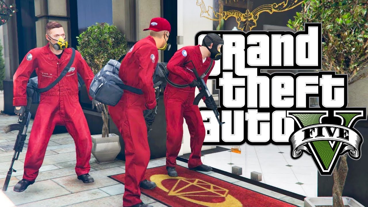 i did a heist and it gone wrong/ gta 5 story mode heist