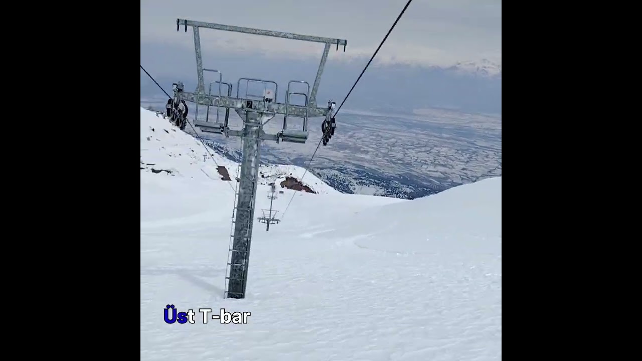Erzincan'da Tek Başıma Snowboard, Ergan Dağı Kayak Tesisi Deneyimim