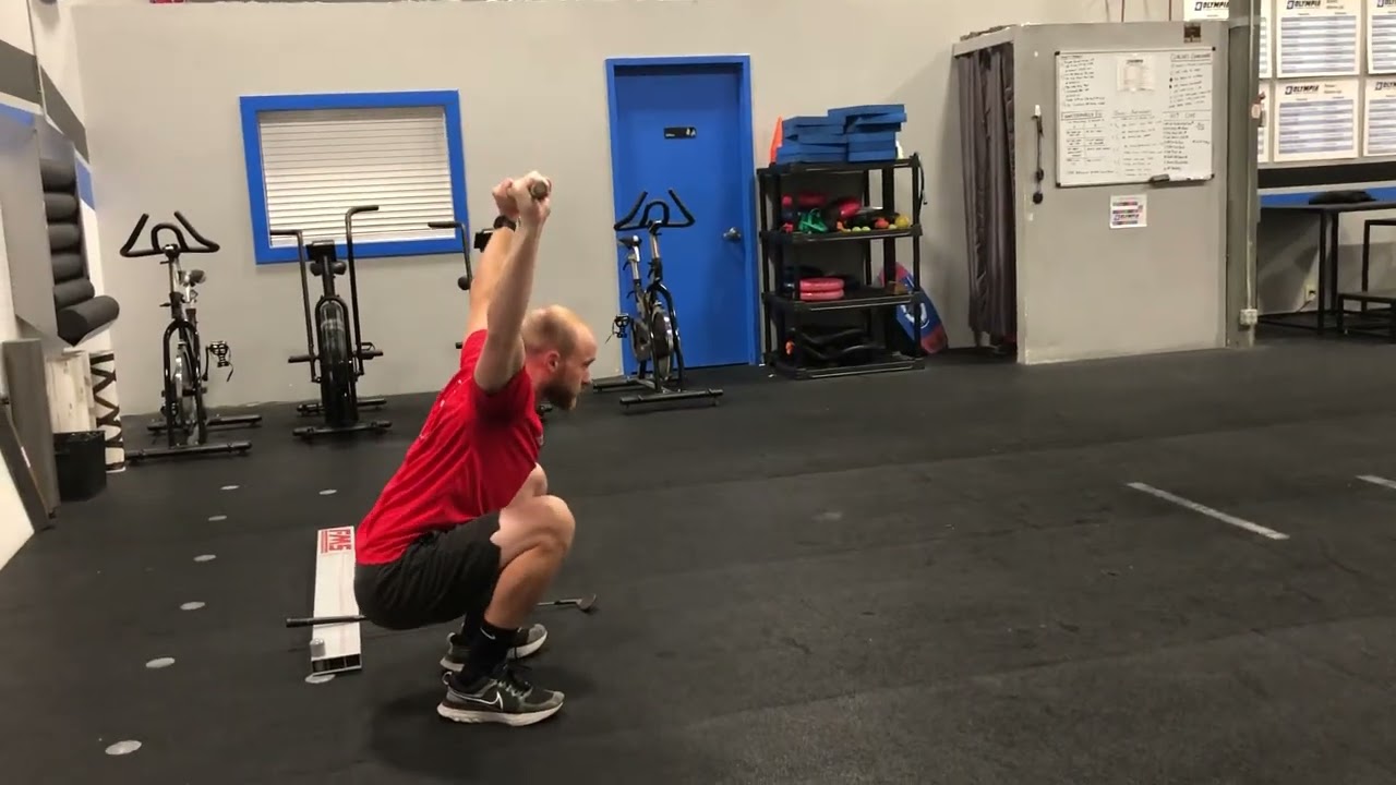 Deep Squat Test for Early Extension (TPI Mobility Screen)