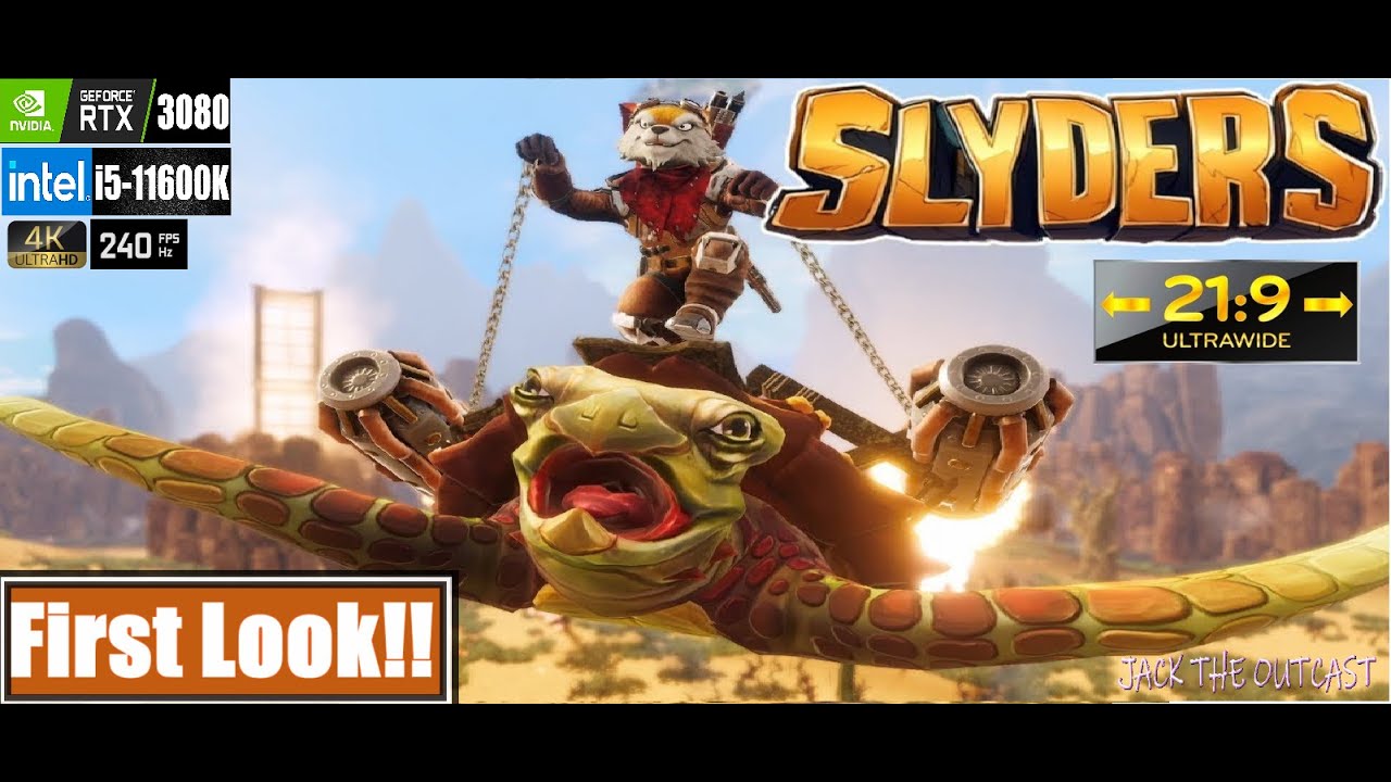 SLYDERS Gameplay (Survival Shooter) - 4K Ultrawide