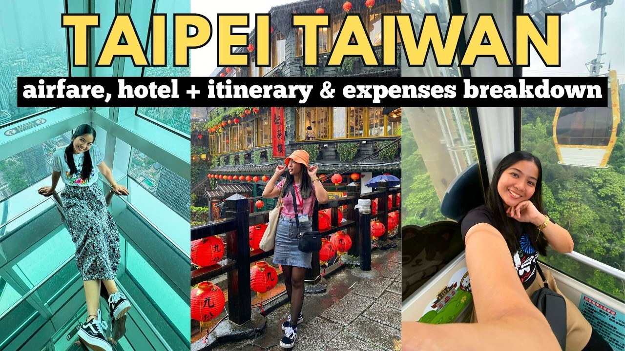 Taipei Taiwan Travel Guide 2026 : 4D3N Itinerary + Expenses | Joyce Gorospe