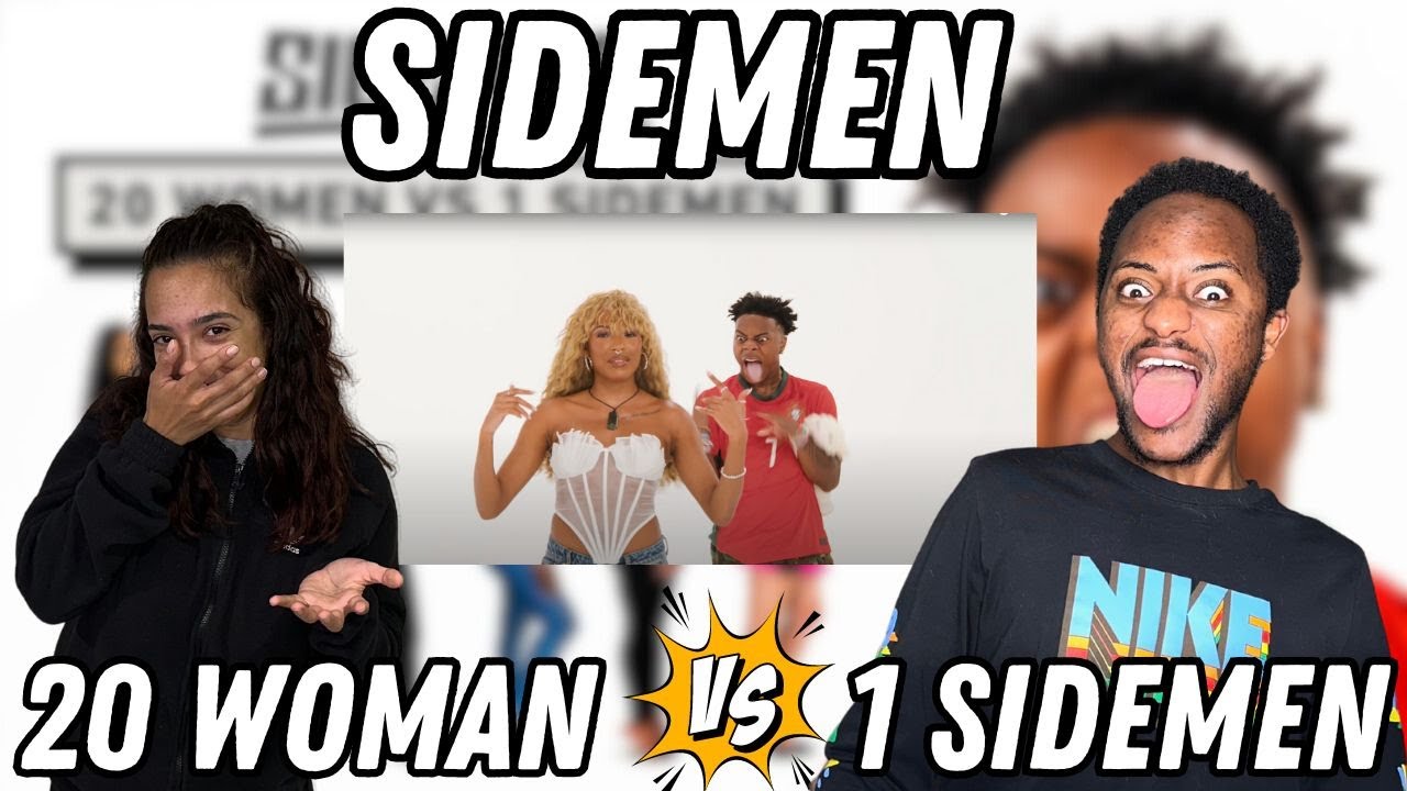 COUPLE REACTS TO 20 WOMEN VS 1 SIDEMEN SPEED EDITION | RAE AND JAE