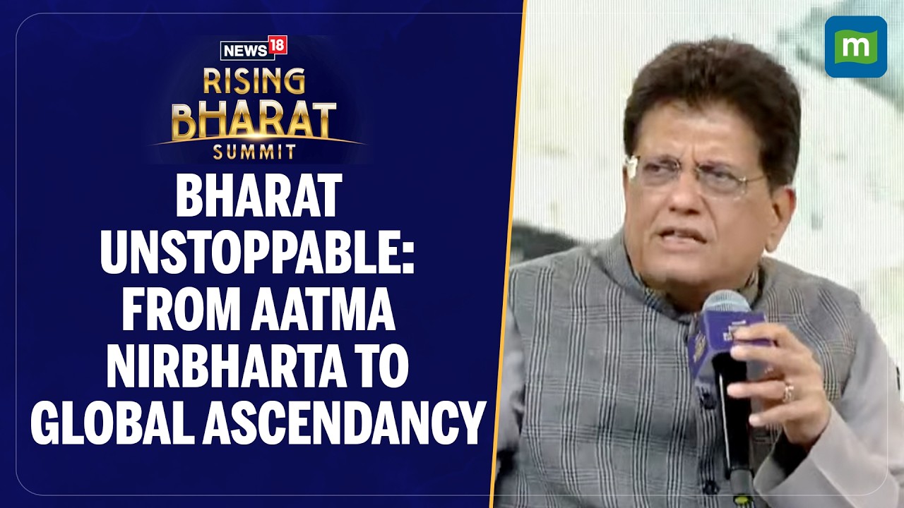 Rising Bharat Summit 2026 | Piyush Goyal on R&D Push, AI Opportunities & US Trade Rebalance