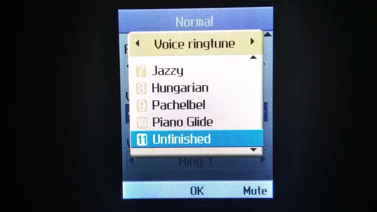 LG U8120 - Ringtones, alarm and SMS Tones