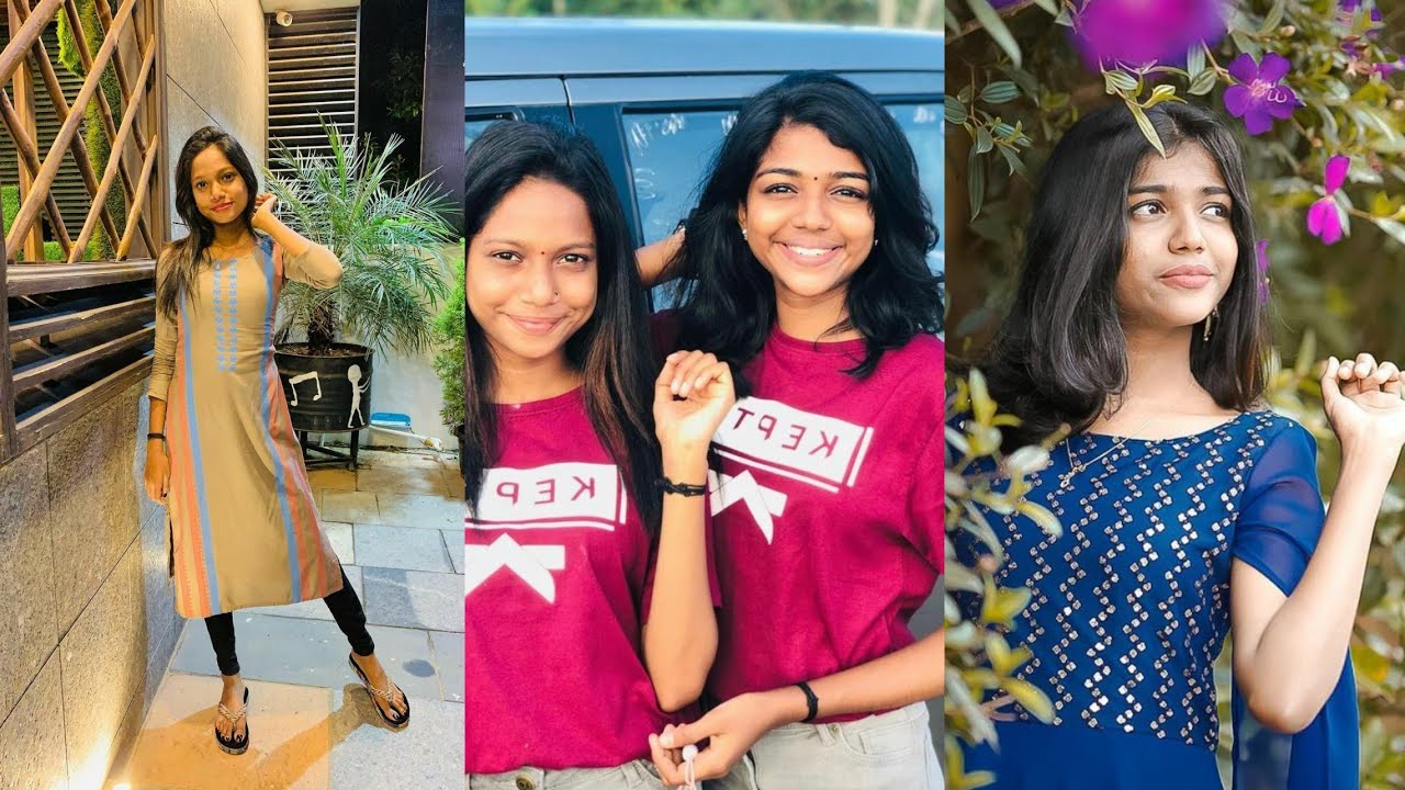 Amritha 😍 amala ❤️രണ്ടു പേരും പൊളിയല്ലേ 🥰tik tok malayalam dance