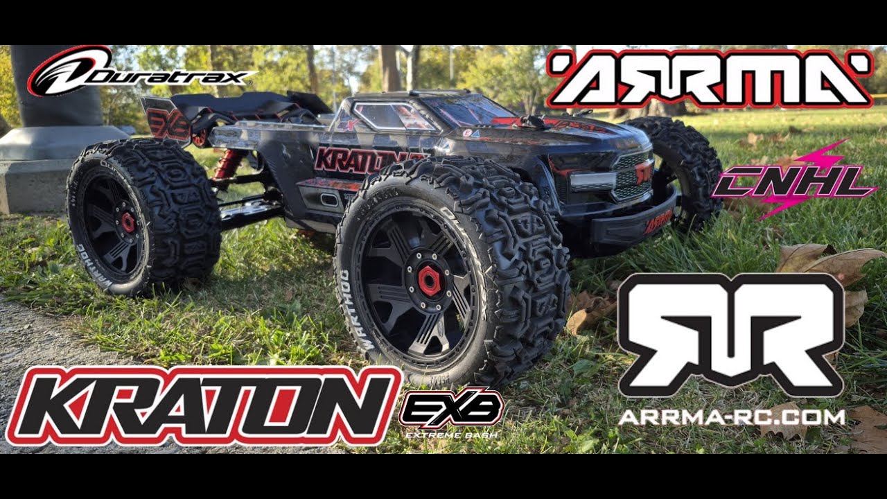 Arrma Kraton 8S RTR EXB на шинах Duratrax PT3 5K GW