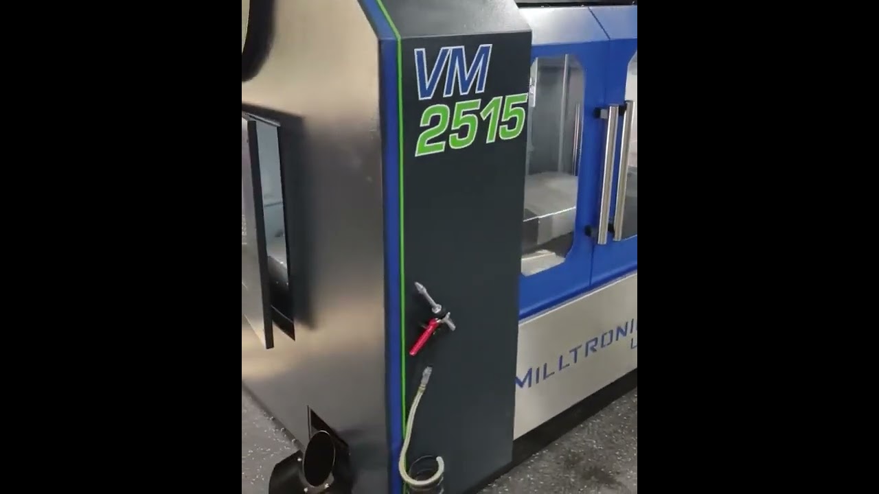 Milltronics CNC machine to use every millimeter of space