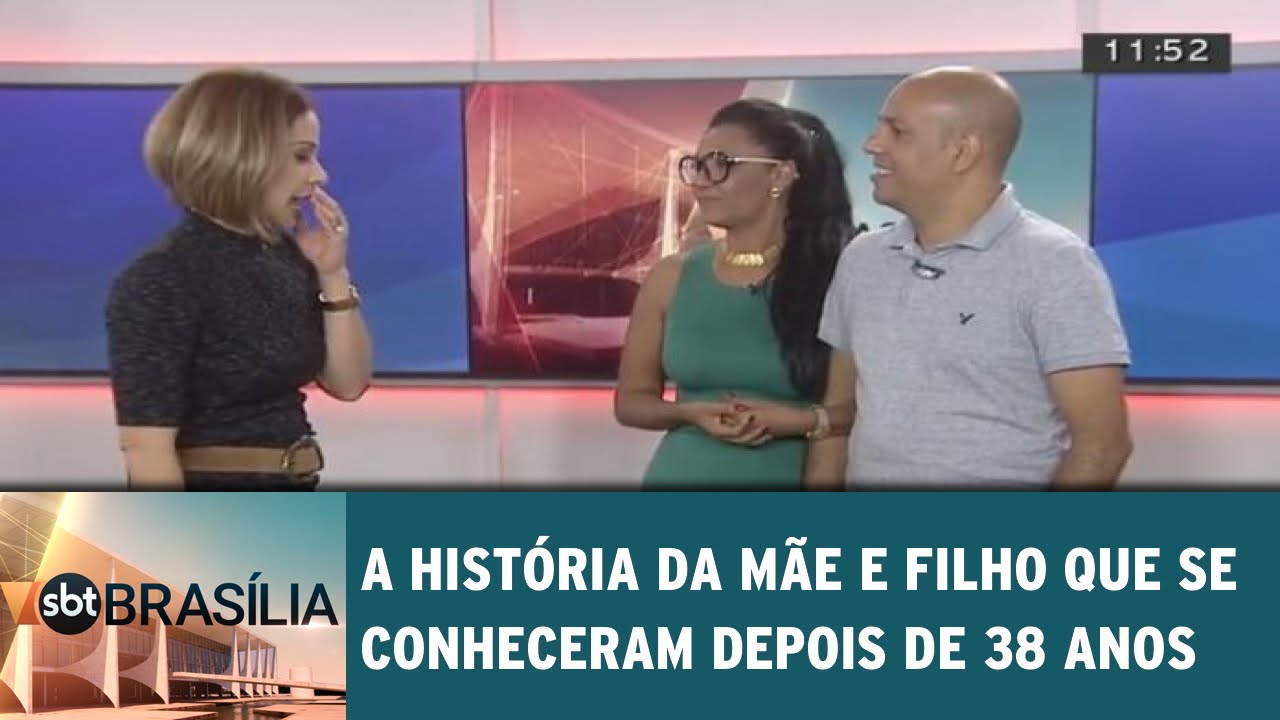 Mãe e filho que se conheceram depois de 38 anos conversam com a Neila | SBT Brasília 08/05/2019