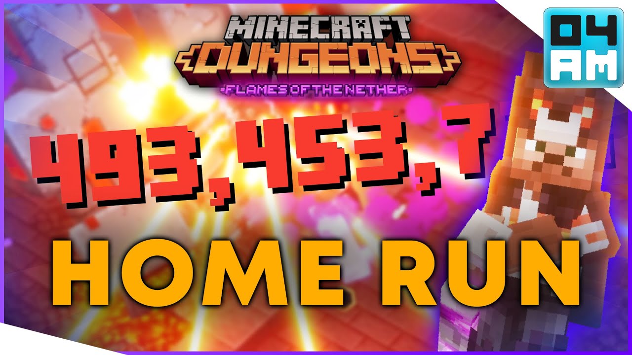 Урон +493 миллиона? Сделай один удар — уничтожь боссов на Апокалипсисе 25 в Minecraft Dungeons