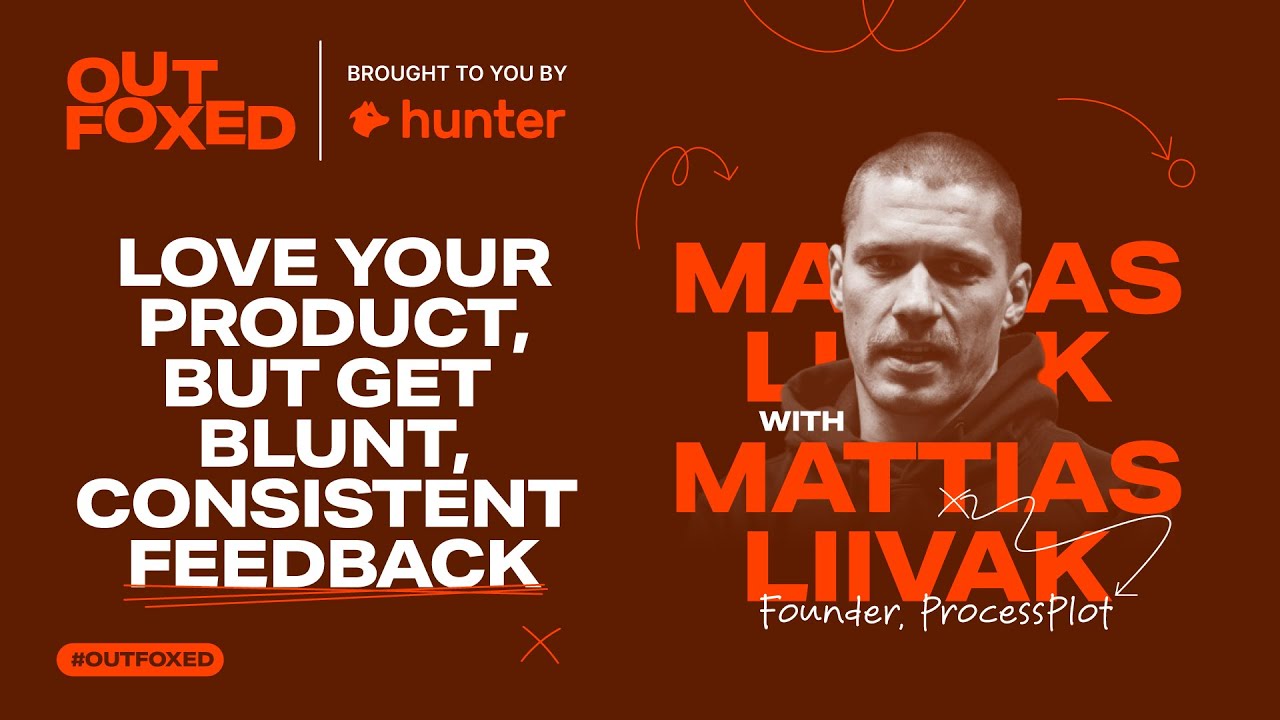 Outfoxed podcast by Hunter.io | Ep. 4 Mattias Liivak 