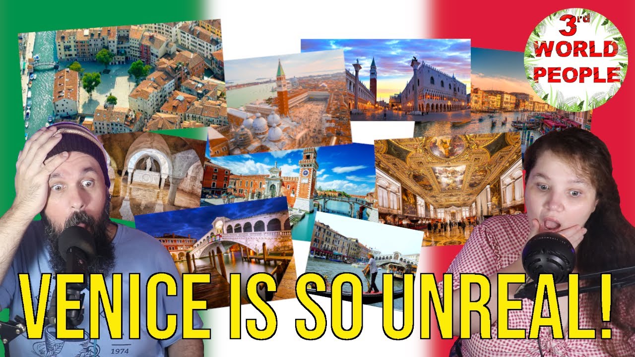 3rd WORLD PEOPLE SEEING VENICE ITALY FOR THE FIRST TIME | ITALY REACTION