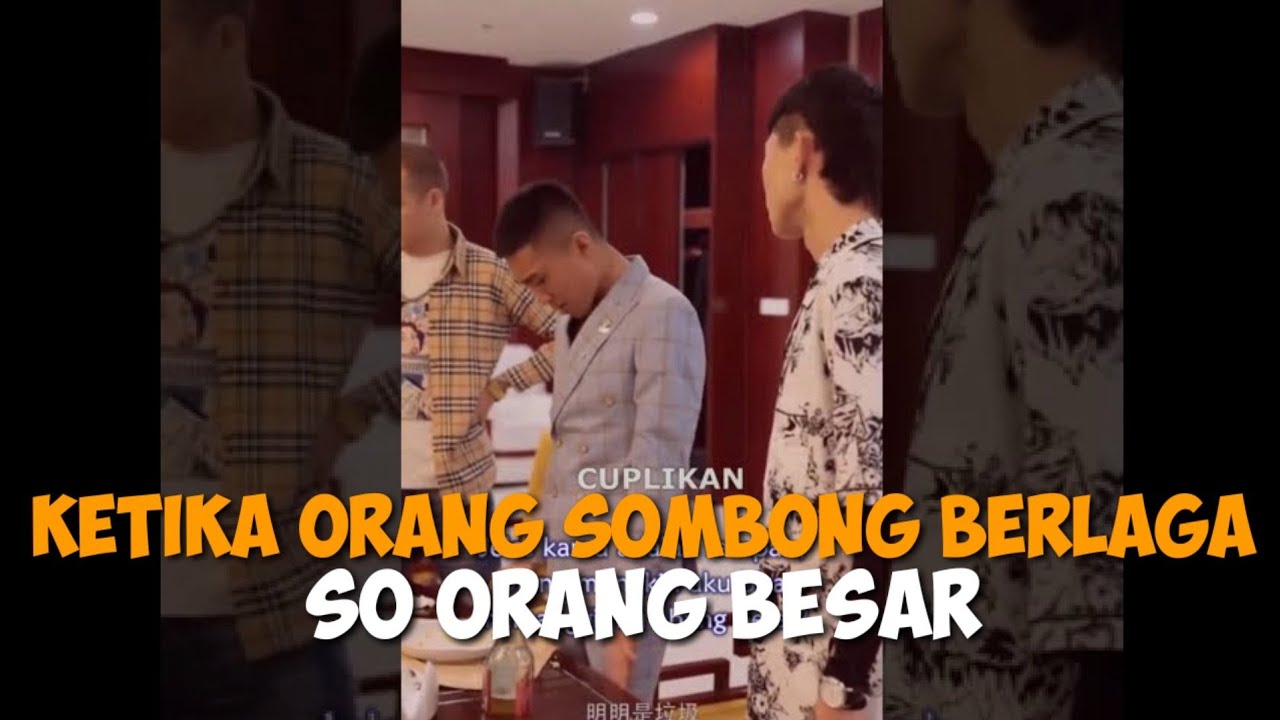 Hong nan jangan merasa jadi orang hebat