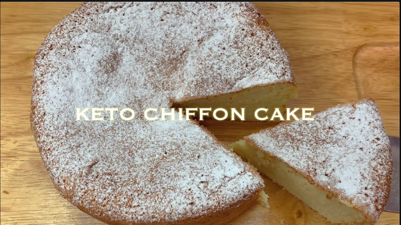 KETO CHIFFON CAKE