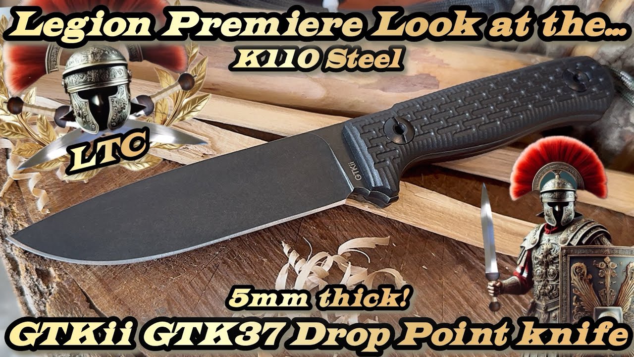 Legion Premiere Look at the GTKii GTK37 in K110 Steel.