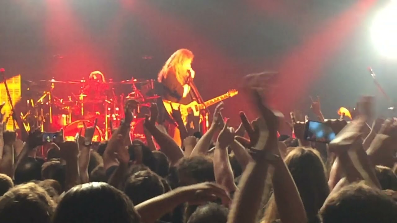 2015 MEGADETH - Trust/ Fatal Illusion - Brisbane, Australia