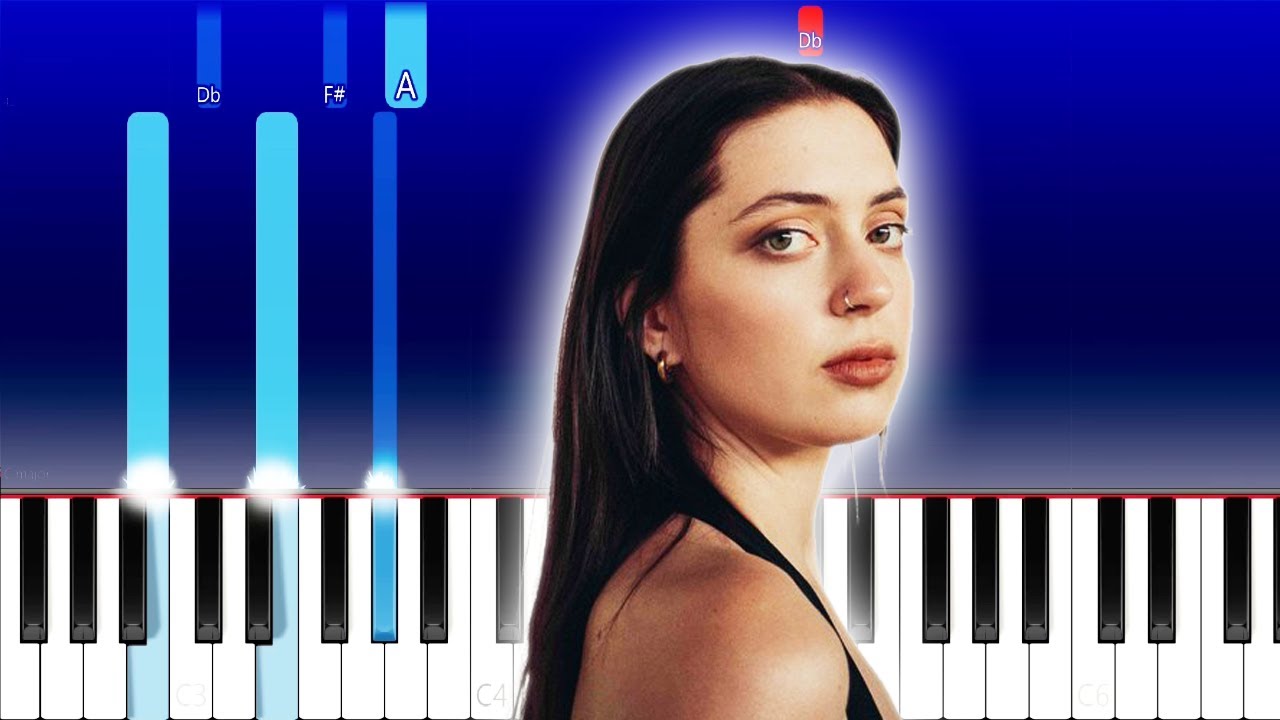 Lizzy McAlpine - Vortex (Piano Tutorial)