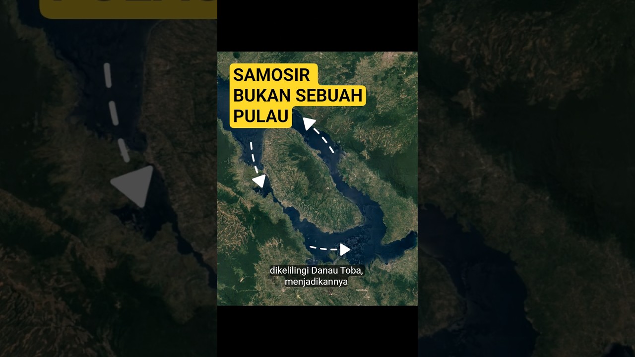 Samosir bukan pulau?? #fakta #faktaunik #faktadunia #Rafflesid