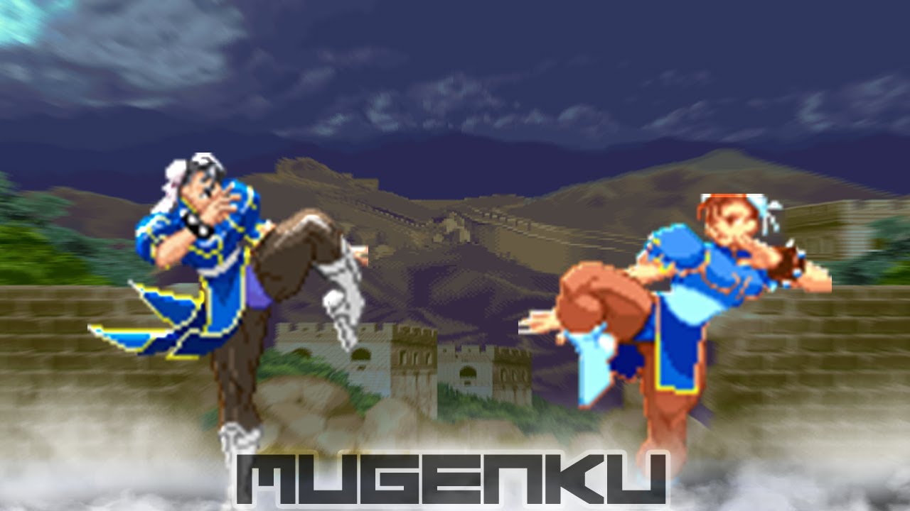 Chun Li-Verse! Chun Li JJ vs Supermystery Chun Li. Street Fighter MUGEN Multiverse