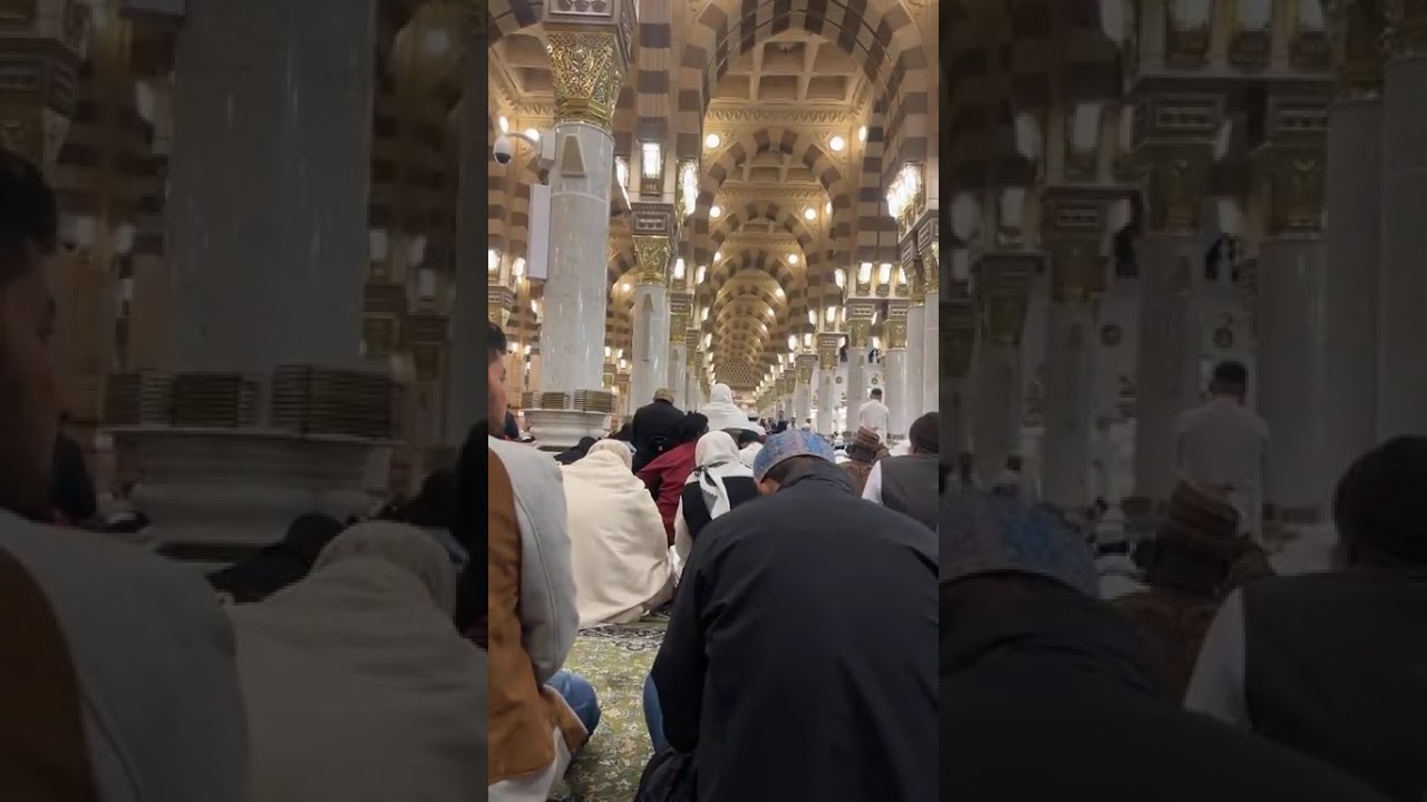 **Shahbaz Bahawalpuri Umrah 2026 | Masjid e Nabwi Me Azan Ka Jawab Aur Dua | Emotional Moments**