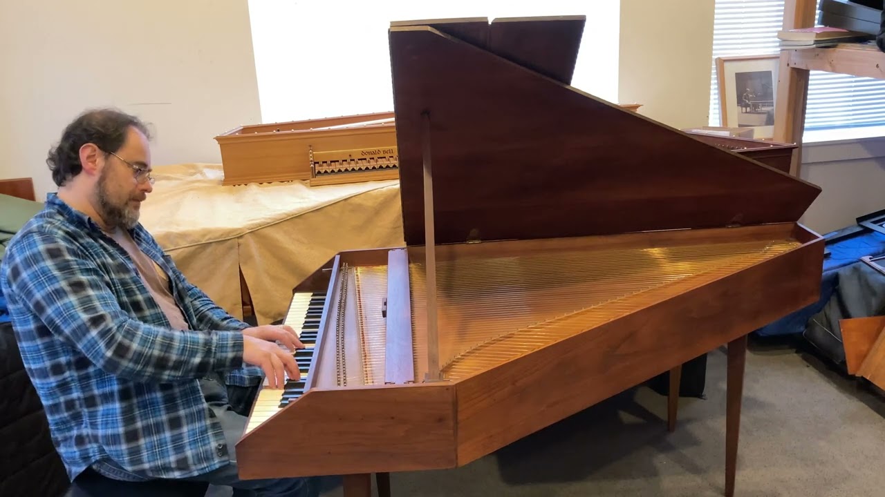 Harpsichord by W. J. Zuckermann, #4 (1956)