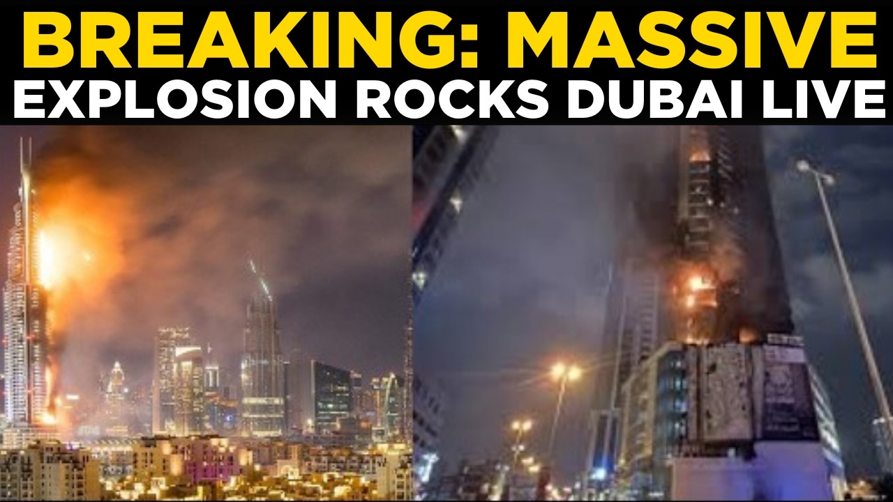 LIVE: NEW Explosions in Dubai! Smoke Plumes Over Jebel Ali Port | Middle East Crisis