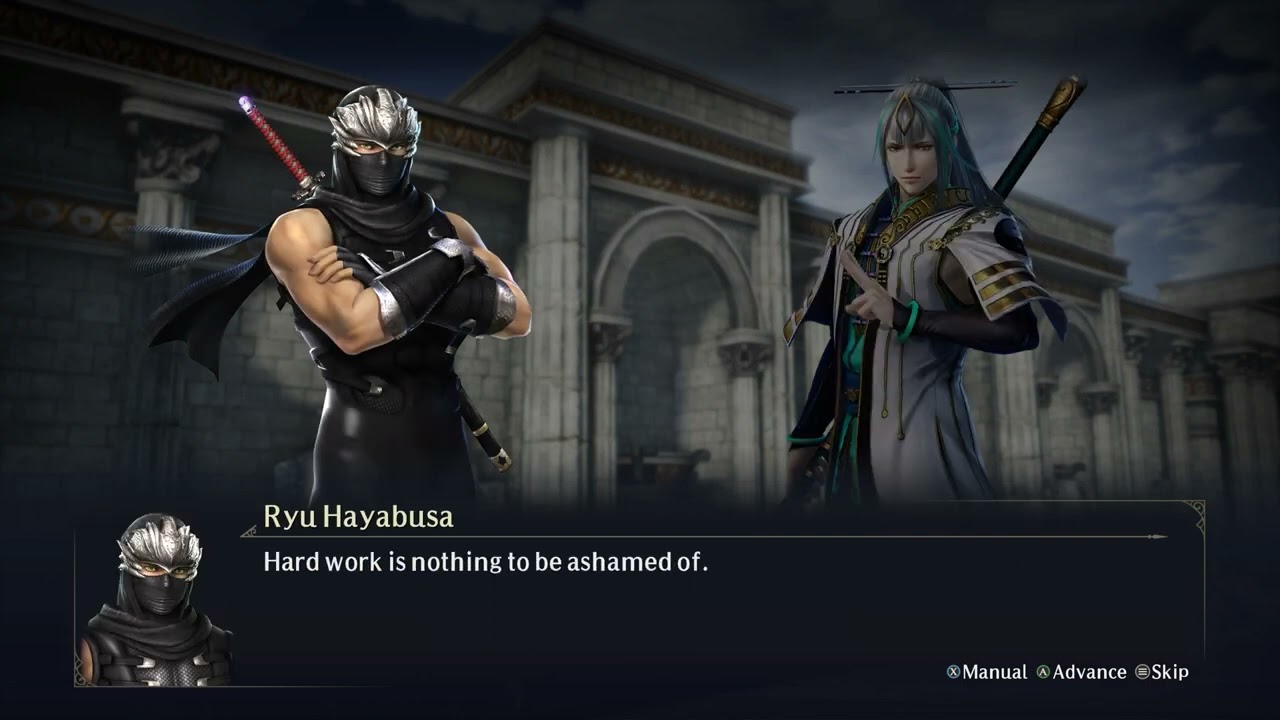 Warriors Orochi 4 - Camp Lines - Ryu Hayabusa