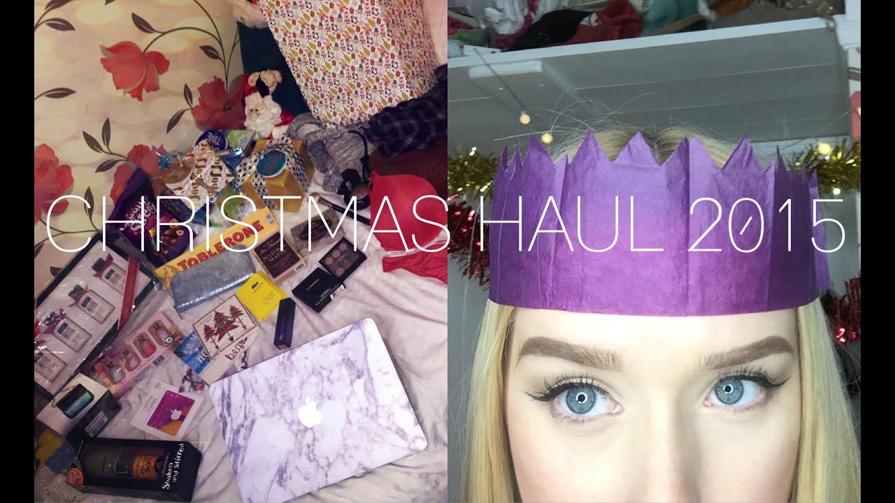 CHRISTMAS HAUL 2015! 🎄🎁🎅