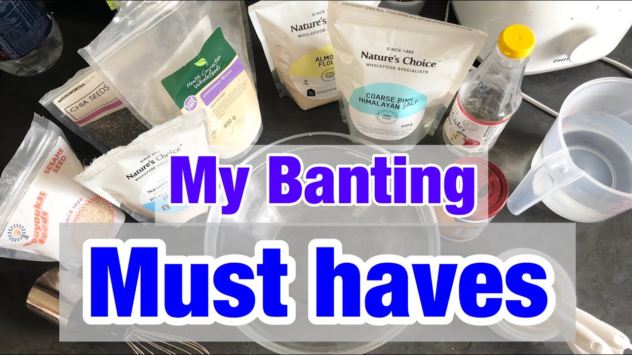 My Banting Must Haves- Grocery list PART 1