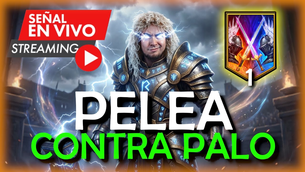 EN VIVO!! ENFRENTA A PALO+ EN ARENA!! (EP01) | RAID SHADOW LEGENDS Espanol