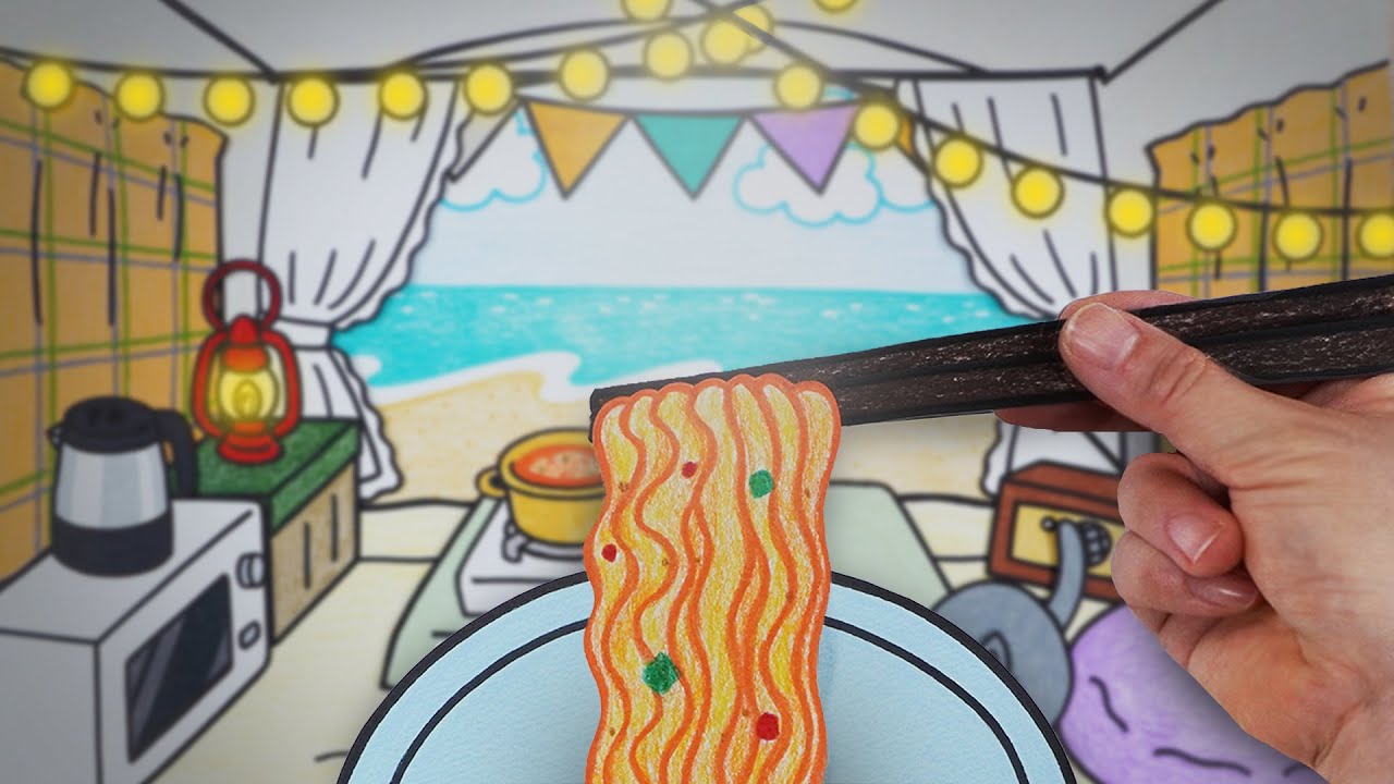 🏖️😼고양이 데리고 바다 차박즐기기:: 셀프어쿠스틱