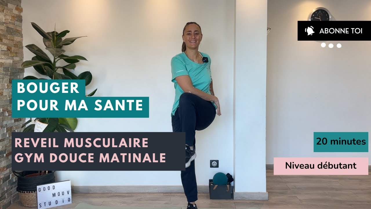 Gym Douce Matinale – Réveil Musculaire & Mobilité (sans sauts - sans impact)