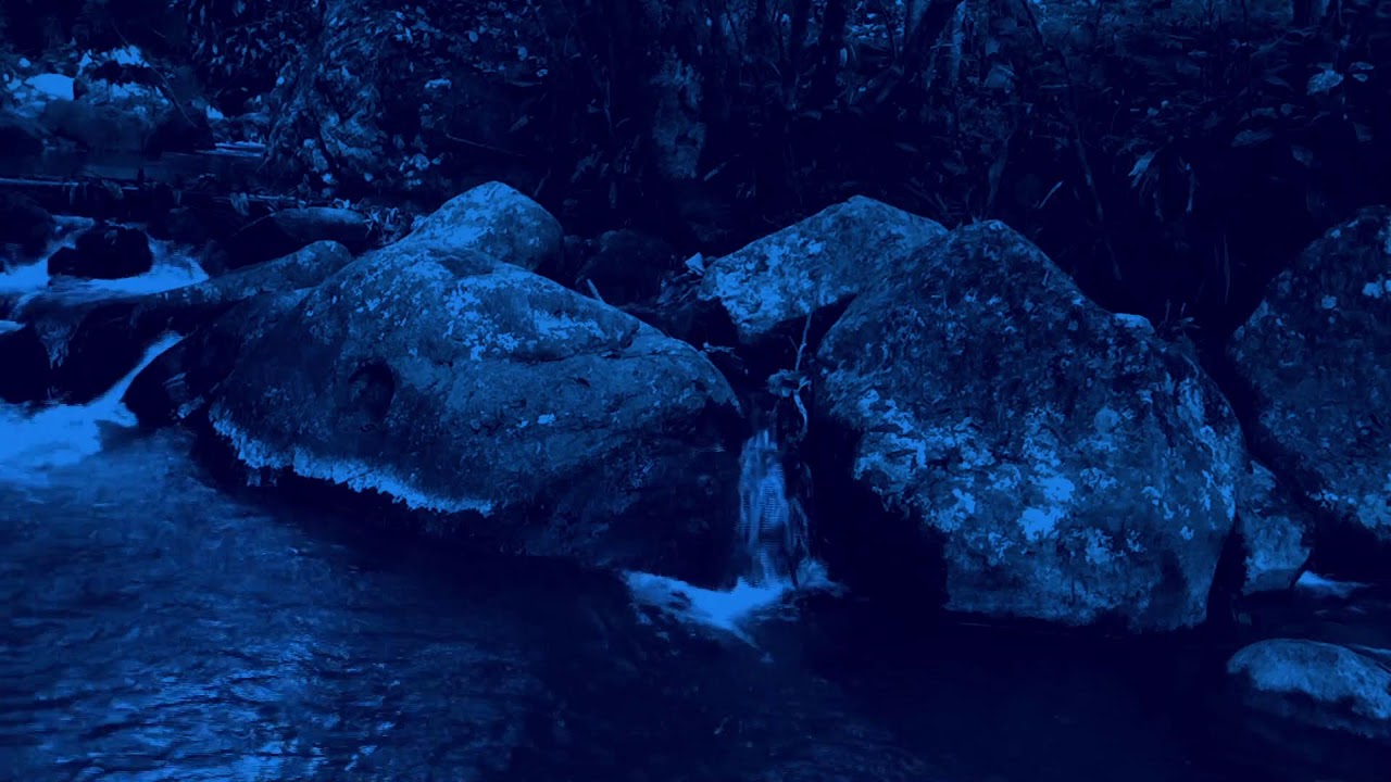Ambient Night Music for Instant Sleep - Blue Screen for Deep Relaxation 🌠
