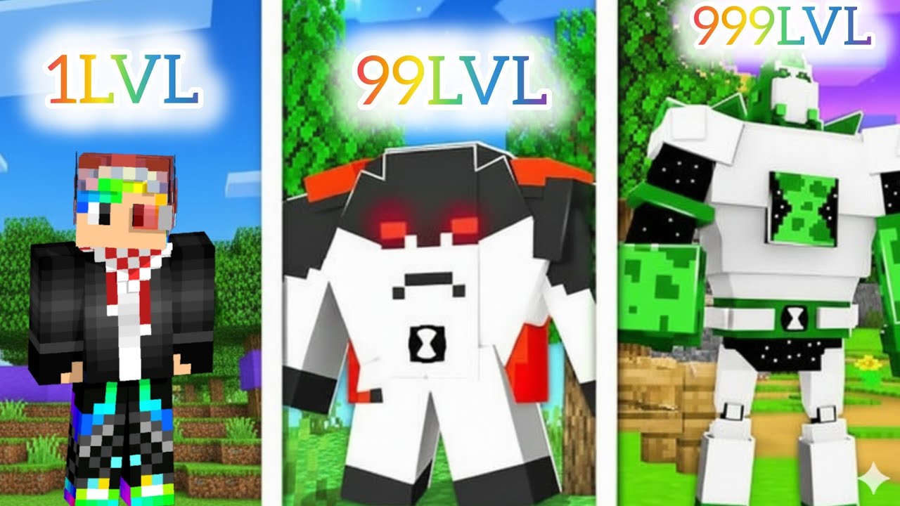 Minecraft Lekin Men Ben 10 Omniverse GA Aylandim (Uzbekcha Minecraft)