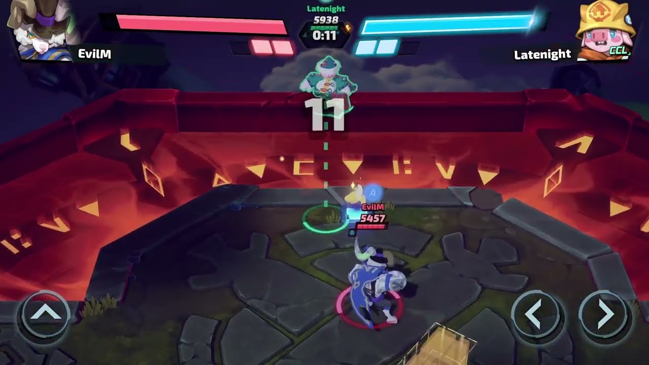 [Smash Legends] - [Duel] - Brick vs Rambert - Skill or Luck Win ?