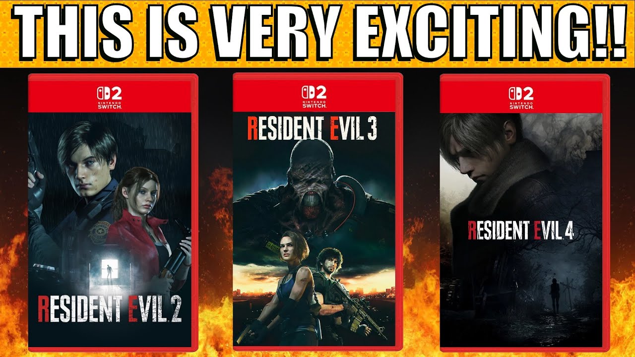 УТЕЧКИ, СЛУХИ И ДРУГОЕ О НОВОЙ ЗАХВАТЫВАЮЩЕЙ ИГРЕ Resident Evil 2 ДЛЯ Switch, ВЫХОДЯЩЕЙ В 2026 ГОДУ