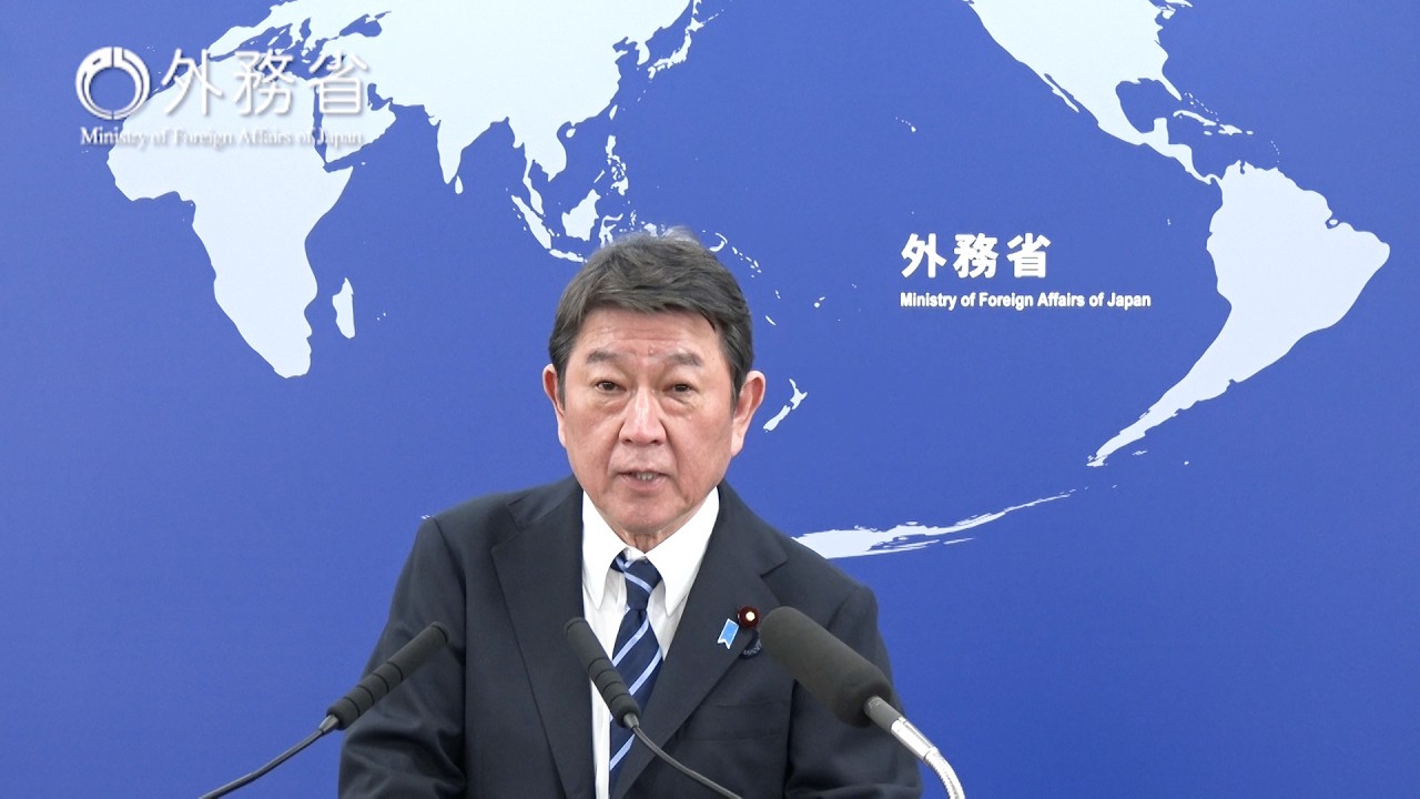 〔March 24〕Regular Press Conference：Minister for Foreign Affairs of Japan, MOTEGI Toshimitsu