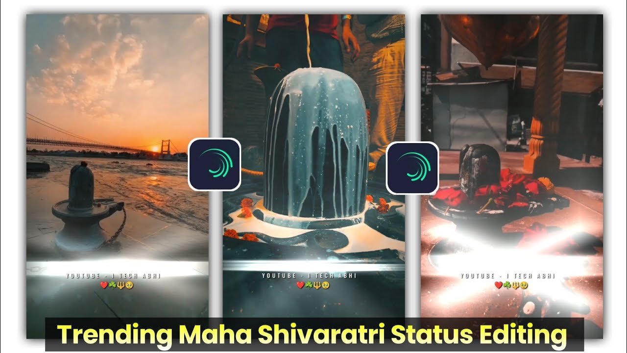 Trending Maha Shivaratri Status Editing | Alight Motion Mahadev Lyrics Video Editing 