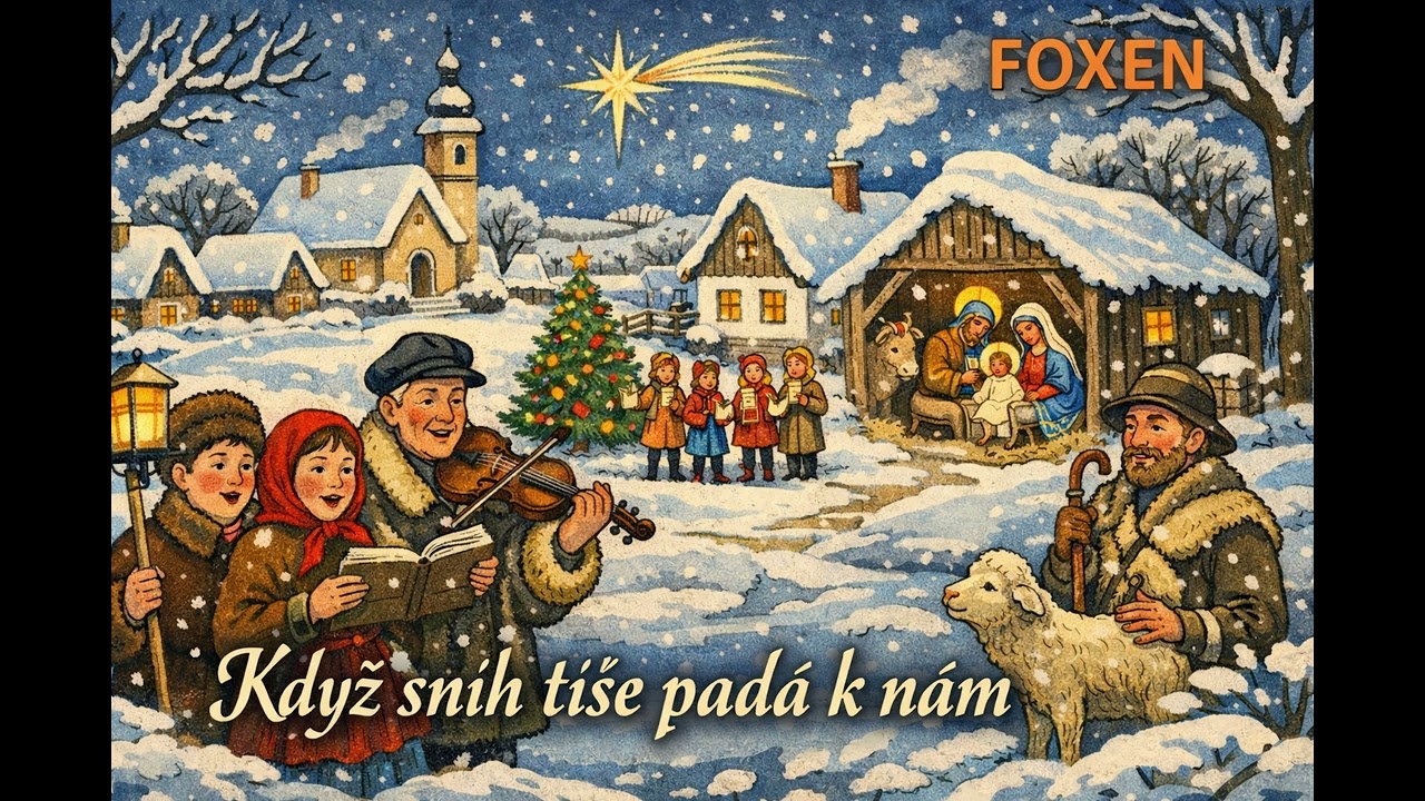 🛡️ FOXEN – „Když sníh tiše padá k nám“ – (Official Music Video)