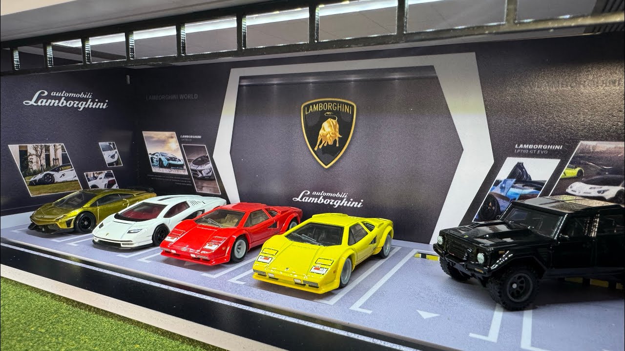 Распаковка премиальной модели Lamborghini от Hot Wheels для моей новой коллекции.