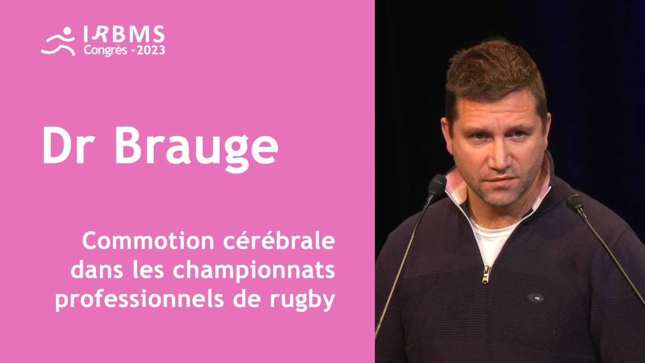 Commotion cérébrale dans les championnats professionnels de rugby