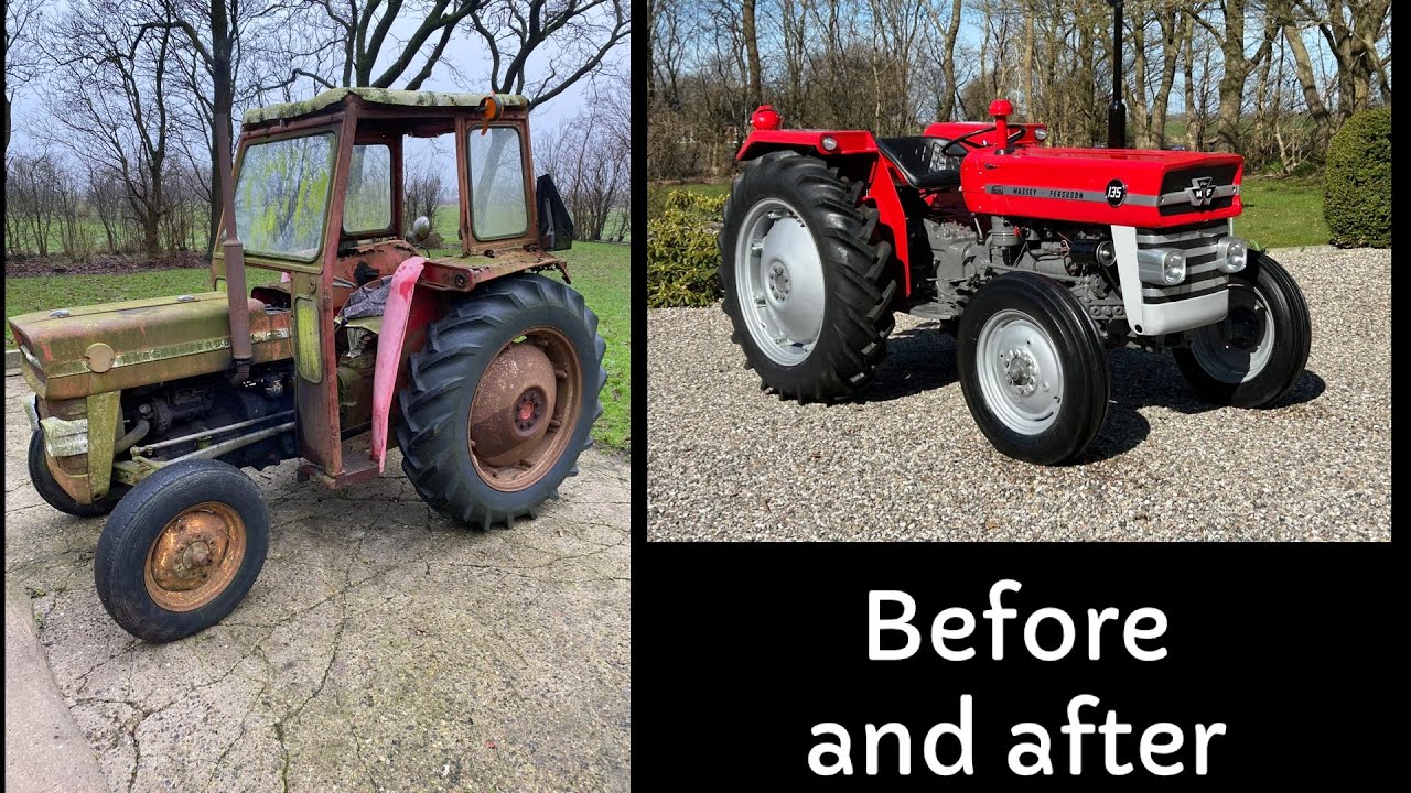 Massey Ferguson 135 restoration