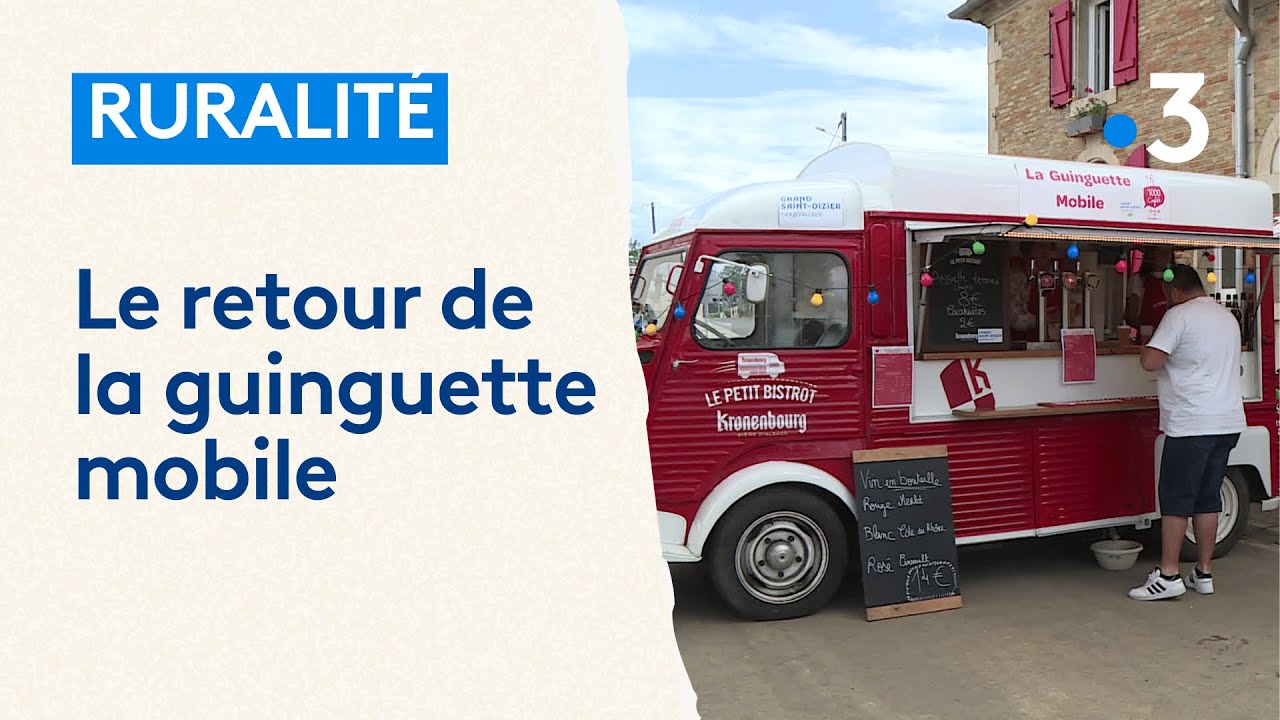 La guinguette mobile de retour sur les routes de la Marne et de la Haute-Marne